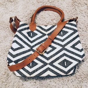 Patterned Bag exclusive to Rachel Zoe Box of Style